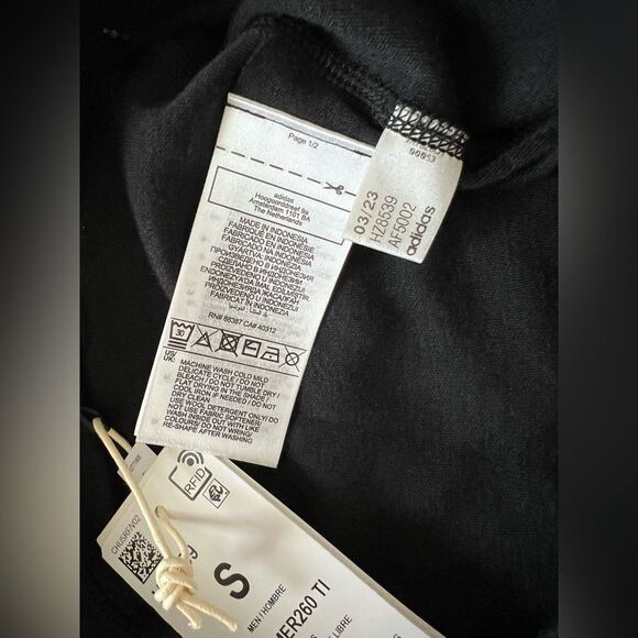 adidas Terrex Xperior Merino Baselayer 3/4 Tights Core Black - Picture 7 of 7